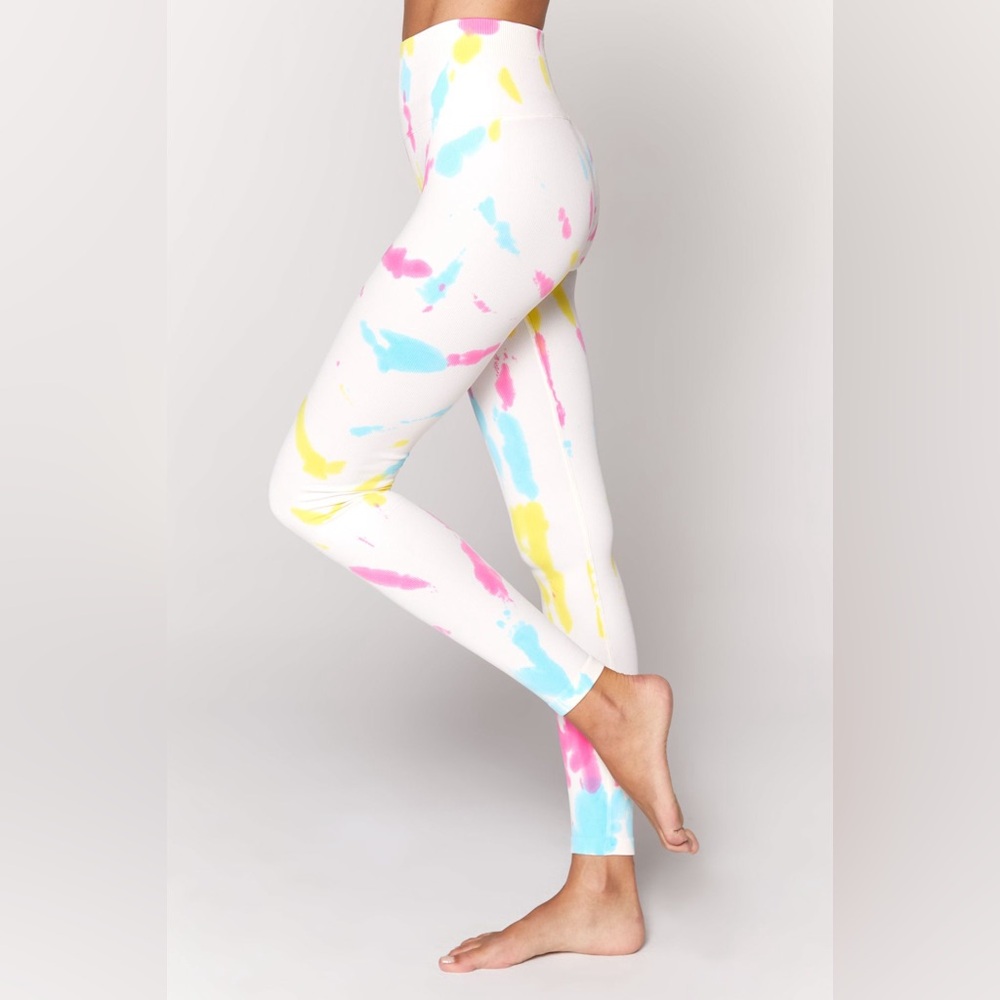 Spiritual Gangster Multicolor Tie-Dye Leggings